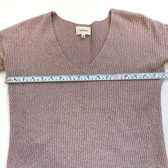 Aritzia Wilfred Henon V-Neck Sweater  Sz XXS - Picture 5 of 10